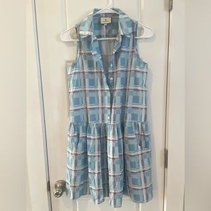 Tuckernuck button up dress size XXS